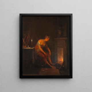 Alexander Laurus - Lady Tying her Garter.webp