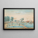 Vista sulla piantagione di zucchero Catharina Sophia - Alexander Ludwich Brockmann — quadro incorniciato alla parete