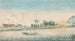 Vista sulla piantagione di zucchero Catharina Sophia dal acqua - Alexander Ludwich Brockmann — vista dell’opera