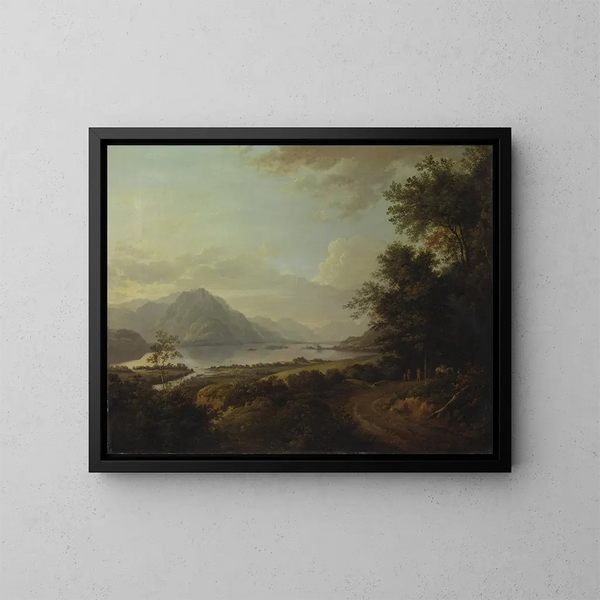 Loch Awe, Argyllshire - Alexander Nasmyth — quadro incorniciato alla parete