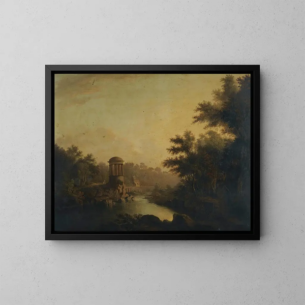 Il Pozzo di San Bernardo - Alexander Nasmyth — quadro incorniciato alla parete