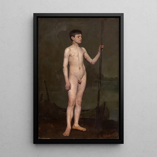 Alexander Nikanorovich Novoskoltsev - Boy with an oar.webp