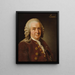Carl von Linné 1707-1778 botanista professore - Alexander Roslin — quadro incorniciato alla parete