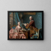 Ritratto doppio - Alexander Roslin — quadro incorniciato alla parete