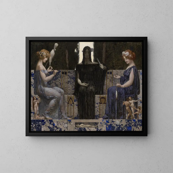 Le Tre Parche - Alexander Rothaug — quadro incorniciato alla parete