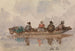 Escursione in barca - Alexander Schaepkens — vista dell’opera