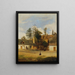 Corte della fattoria - Alexander Trichtl — quadro incorniciato alla parete