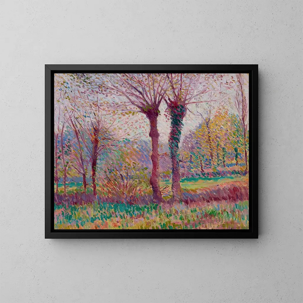Dopo mezzogiorno d'autunno in Bretagna - Alexander Warshawsky — quadro incorniciato alla parete