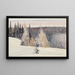 Inverno - Alexandr Borisov — quadro incorniciato alla parete