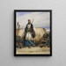 Un artilleur turco - Alexandre-Gabriel Decamps — quadro incorniciato alla parete