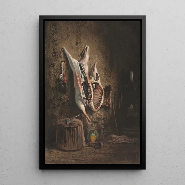 Carcasses - Alexandre-Gabriel Decamps — quadro incorniciato alla parete