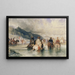 Traversée de la rivière - Alexandre-Gabriel Decamps — quadro incorniciato alla parete