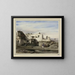 Villaggio greco - Alexandre-Gabriel Decamps — quadro incorniciato alla parete