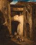 Cour italienne - Alexandre-Gabriel Decamps — vista dell’opera