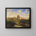 Giuseppe venduto dai suoi fratelli - Alexandre-Gabriel Decamps — quadro incorniciato alla parete