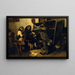 Gli Esperti - Alexandre-Gabriel Decamps — quadro incorniciato alla parete