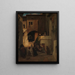 Il buon Samaritano - Alexandre-Gabriel Decamps — quadro incorniciato alla parete