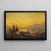 La pesca miracolosa - Alexandre-Gabriel Decamps — quadro incorniciato alla parete