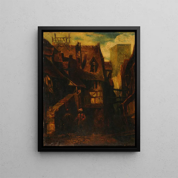 Vista dell'Oriente - Alexandre-Gabriel Decamps — quadro incorniciato alla parete