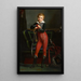 Ritratto di Achille Deban de Laborde - Alexandre-Jean Dubois-Drahonet — quadro incorniciato alla parete