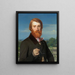 Alfred Bruyas - Alexandre Cabanel — quadro incorniciato alla parete