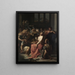 Gesù nel pretore - Alexandre Cabanel — quadro incorniciato alla parete