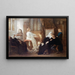 La Veuve du maître de chapelle - Alexandre Cabanel — quadro incorniciato alla parete