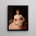 Olivia Peyton Murray che taglia la donna di William Bayard - Alexandre Cabanel — quadro incorniciato alla parete