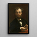 Ritratto di Pierre Cabanel - Alexandre Cabanel — quadro incorniciato alla parete