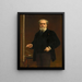 Autoritratto - Alexandre Cabanel — quadro incorniciato alla parete