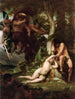 L'espulsione di Adamo ed Eva dal giardino dell'Eden - Alexandre Cabanel — vista dell’opera