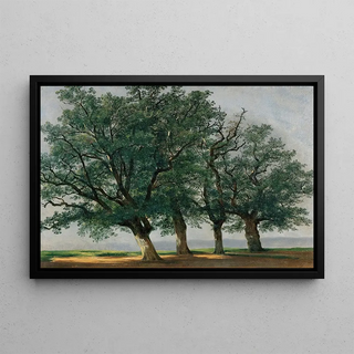 Alexandre Calame - Quatre Grands Arbres.webp