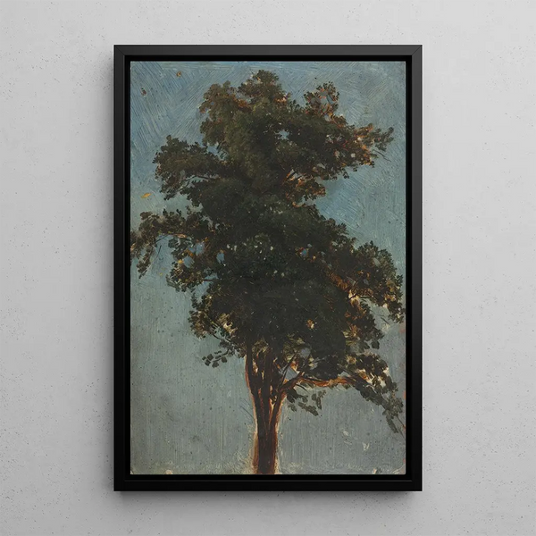 Riproduzione del dipinto Studio di albero - Alexandre Calame