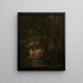 Casa di campagna dell'artista - Alexandre Falguière — quadro incorniciato alla parete