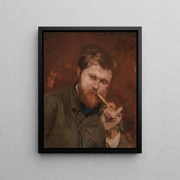 Alexandre Falguire - Man Smoking a Pipe.webp