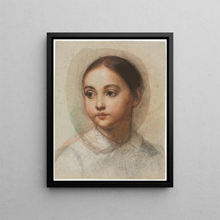 Alexandre Hesse - Head of a Young Girl.webp