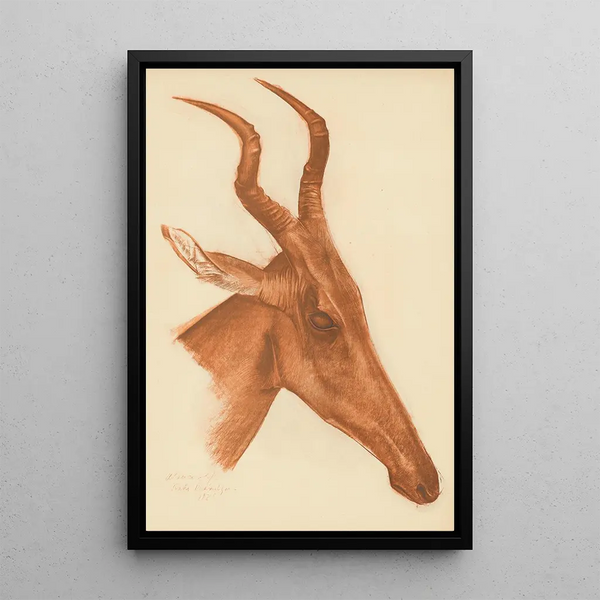 Riproduzione del dipinto Disegni e dipinti d'Africa pl 21 - Alexandre Iacovleff