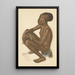 Disegni e dipinti d'Africa pl 34 - Alexandre Iacovleff — quadro incorniciato alla parete
