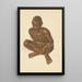 Disegni e dipinti d'Africa pl 38 - Alexandre Iacovleff — quadro incorniciato alla parete