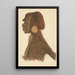Disegni e dipinti d'Africa pl 40 - Alexandre Iacovleff — quadro incorniciato alla parete