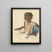Disegni e dipinti d'Africa pl. 5 - Alexandre Iacovleff — quadro incorniciato alla parete