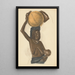 Disegni e dipinti d'Africa pl 7 - Alexandre Iacovleff — quadro incorniciato alla parete