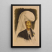 Riproduzione del dipinto Donna kirghisa Soubashi - Alexandre Iacovleff