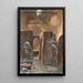 in un hammam a Tunisi, Tunisia - Alexandre Iacovleff — quadro incorniciato alla parete