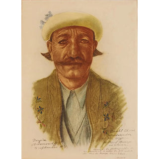 Alexandre Jacovleff - LAmbassadeur du Mir de Hounza aupres du Gouvernement de Kachgar.webp