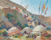 Paesaggio Chimérique - Alexandre Iacovleff — vista dell’opera