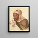Ritratto di Mohamed ben Jellul - Alexandre Iacovleff — quadro incorniciato alla parete