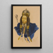 Riproduzione del dipinto Princesse Nirgidma de Torhout - Alexandre Iacovleff