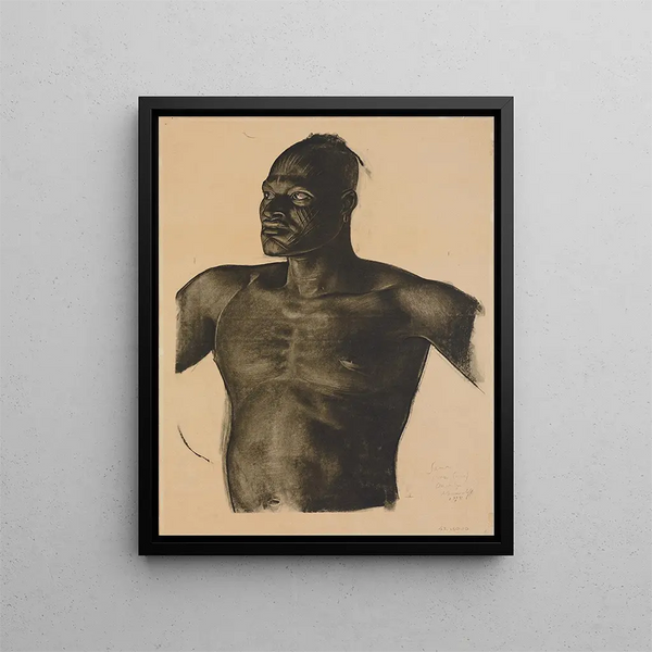 Sara Le Pisteur Bahr Ouandja - Alexandre Iacovleff — quadro incorniciato alla parete