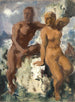 Triton e Nereide Capri - Alexandre Iacovleff — vista dell’opera